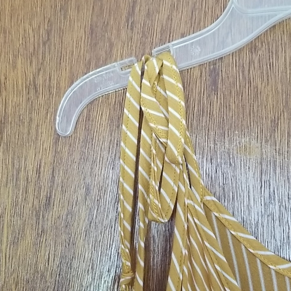 Striped spaghetti strapped Maxi - Picture 4 of 4